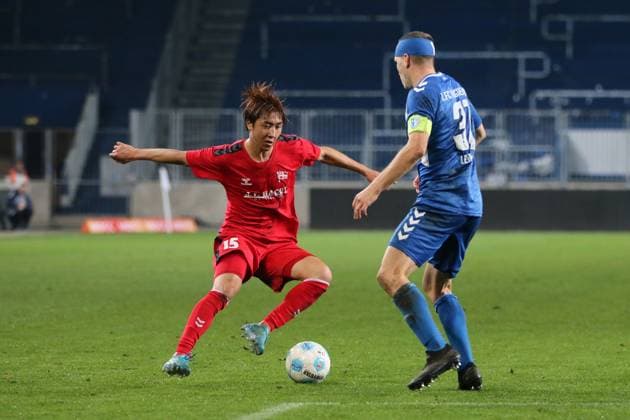 11.11.2025 Fußball Herren 2025 2026 Regionalliga Nordost 15. Spieltag 1. FC Magdeburg II U23 - FC Hertha 03 Zehlendorf Avnet Arena Magdeburg Magdeburg Sachsen-Anhalt Deutschland