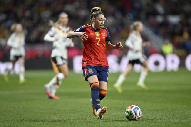 Spain v Germany - UEFA Women s Nations League 2025 Final Second Leg MADRID, SPAIN - DECEMBER 02: Olga Carmona Garcia of Spain competes during the UEFA Women s Nations League 2025 final second leg match between Spain and Germany at Estadio Metropolitano on December 02, 2025 in Madrid, Spain. Burak Akbulut Anadolu Madrid Spain. Editorial use only. Please get in touch for any other usage.  Copyright: x2025xAnadoluxBurakxAkbulutx