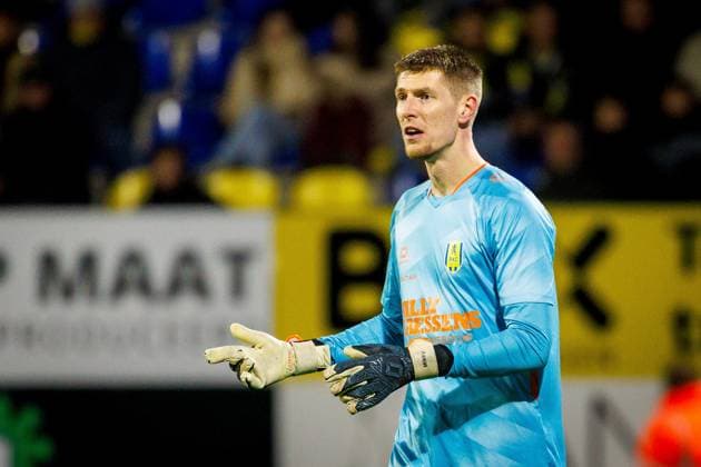 WAALWIJK , 05-12-2025 , Mandemakers Stadion , Season 2025 2026 , Dutch Keuken Kampioen Divisie football , match between RKC Waalwijk and VVV Venlo , picture shows RKC player Mark Spenkelink RKC - VVV  x32360507x Copyright: