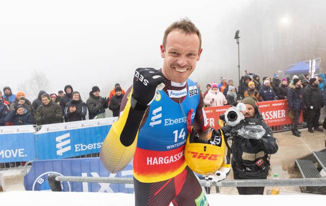 picture: Felix Loch (GER) 06.12.2025 luge 1. FIL Eberspächer Luge World Cup, VELTINS Ice Arena Winterberg, Nordrhein-Westfalen, Germany (GER) Men™s Singles photographer: FIL Michael Kristen