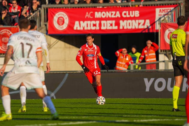 Matteo Pessina dell AC Monza durante la partita tra Monza e Sud Tirol del Campionato italiano di calcio Serie BKT 2025 2026 , Lunedi 8 Dicembre 2025, - calcio ( Photo by Alessio Morgese LaPresse)  Copyright: xAlessioxMorgesex LaPressex