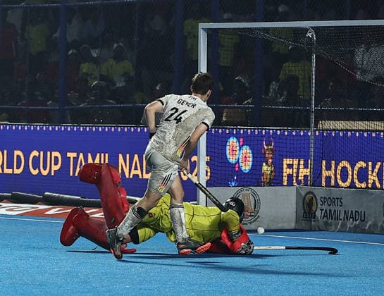 FIH Junior Hockey World Cup 2025 FIH Hockey Men s Junior World Cup Tamil Nadu 2025 10th Dec 2025 Germany, Spain and India finish first, second and third respectively at the FIH Final Cup ceremony. Chennai Mayor Radhakrishnan Stadium India Copyright: xSeshadrixSukumarx