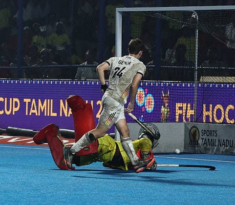 FIH Junior Hockey World Cup 2025 FIH Hockey Men s Junior World Cup Tamil Nadu 2025 10th Dec 2025 Germany, Spain and India finish first, second and third respectively at the FIH Final Cup ceremony. Chennai Mayor Radhakrishnan Stadium India Copyright: xSeshadrixSukumarx