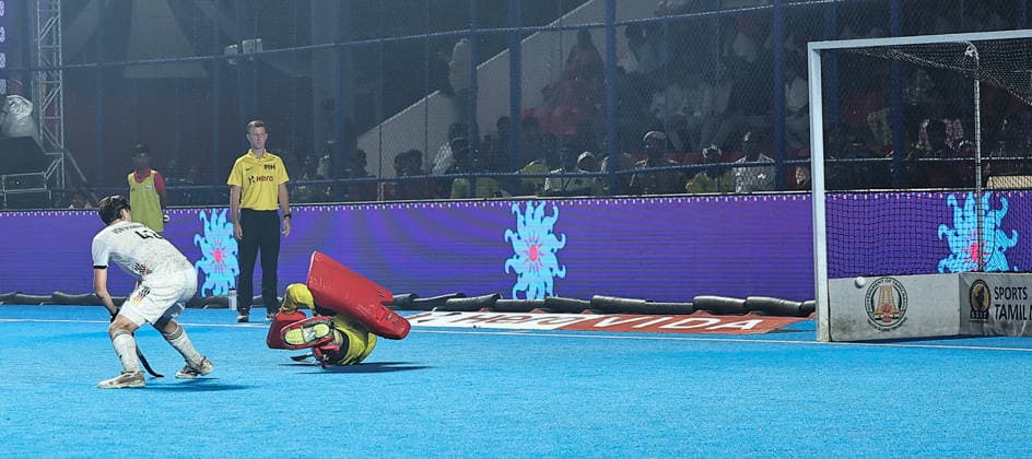 FIH Junior Hockey World Cup 2025 FIH Hockey Men s Junior World Cup Tamil Nadu 2025 10th Dec 2025 Germany, Spain and India finish first, second and third respectively at the FIH Final Cup ceremony. Chennai Mayor Radhakrishnan Stadium India Copyright: xSeshadrixSukumarx