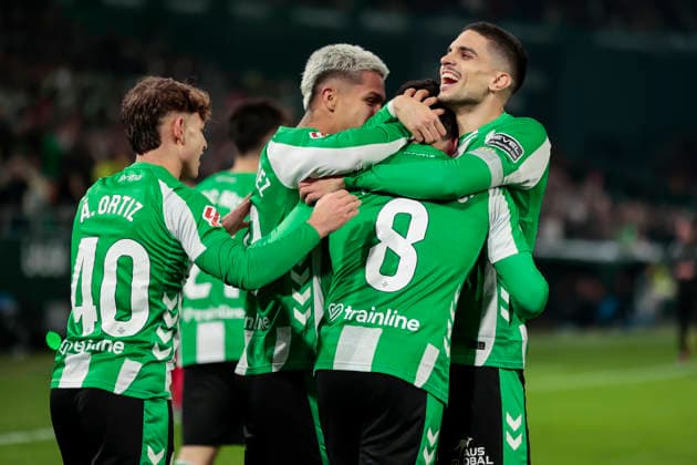 Real Betis Balompie v Getafe CF - LaLiga EA Sports Pablo Fornals of Real Betis celebrates a goal during the La Liga EA Sports match between Real Betis and Getafe CF at La Cartuja Stadium in Seville, Spain, on December 21, 2025. Seville Spain  Copyright: xJosexLuisxContrerasx originalFilename:joseluiscontreras-realbeti251221_npiEU