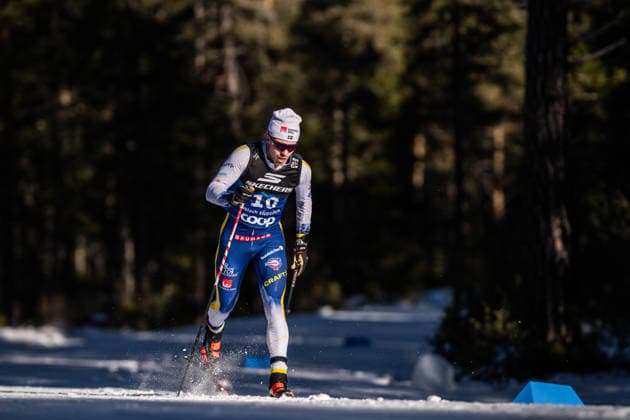 251229 Eric Rosjö of Sweden competes in the men s 10km classic technique interval start during day 2 of Tour de Ski on December 29, 2025 in Toblach. Photo: Maxim Thore BILDBYRAN kod MT MT0930 skidor cross-country skiing langrenn tour de ski herr bbeng tour de ski 2025 2026 25 26 intervallstart sverige Copyright: MAXIMxTHORE BB251229MT003