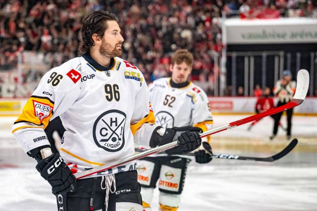 NL : Lausanne HC - HC Lugano 07.01.2026, Lausanne, Vaudoise Arena, NL: Lausanne HC - HC Lugano. Brendan Perlini (96, HC Lugano) during the Swiss National League Ice hockey, Eishockey championship 2025-2026 match between Lausanne HC and HC Lugano the Wednesday 07.01.2026 at the Vaudoise Arena in Lausanne, Switzerland. Lausanne Vaudoise Arena Vaud Switzerland Copyright: xMediafabxPhotographyxFabricexDexGasperisx MEDIAFAB-HOCKEY-LHC-HCL-07.01.2026-HOC_2000