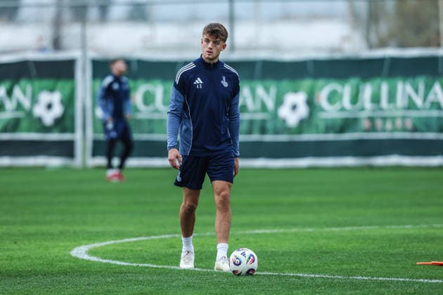 Fussball, 3.Liga Saison 2025 2026 Training MSV Duisburg Trainingslager MSV Duisburg 08.01.2026, Titanic Deluxe Golf Belek Ben Schlicke (MSV Duisburg, 40) Belek Titanic Deluxe Golf Belek Türkei