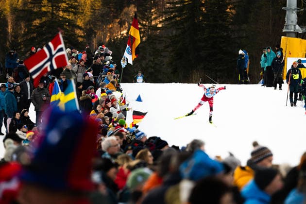 Biathlon, BMW IBU Weltcup Ruhpolding, 4x7.5km Staffel Herren, 15.01.2026 HASLINGER Lukas (AUT) Ruhpolding Bayern Deutschland Copyright: xMarcelxHilgerx
