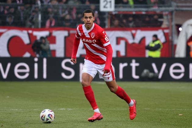 23 Nyamekye Awortwie-Grant (Energie Cottbus) Fussball 3. Liga 2025 2026 FC Energie Cottbus - 1, FC Schweinfurt 05