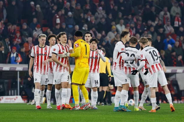 SC Freiburg vor Spielbeginn , Deutschland, Fussball, 1. Bundesliga, 19.Spieltag, 2025 2026, SC Freiburg vs. 1.FC Köln, 25.01.2026, Freiburg im Breisgau Europa-Park Stadion Deutschland Copyright: xGrantxHubbsx