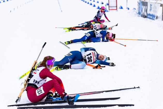 30.01.2026, GER, Biathlon, Saison 25 26, Maenner Frauen Jugend Junioren, Deutsche Biathlonmeisterschaft im Rahmen des 4. DSV JOKA Deutschlandpokal Emma Busche (SC Buntenbock SKIH) 98559 Oberhof LOTTO Thüringen ARENA am Renns Thüringen Deutschland