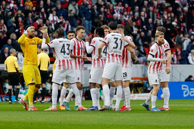 SC Freiburg vor Spielbeginn , Deutschland, Fussball, 1. Bundesliga, 21.Spieltag, 2025 2026, SC Freiburg vs. SV Werder Bremen, 07.02.2026, Freiburg im Breisgau Europa-Park Stadion Deutschland Copyright: xGrantxHubbsx