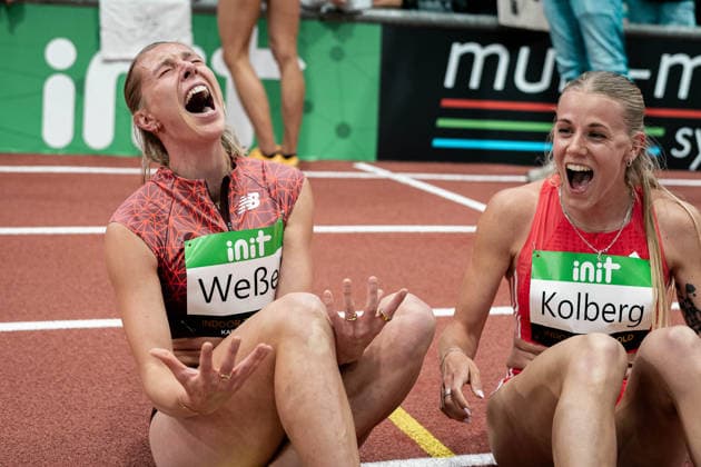 Nele Wessel (Koenigsteiner LV, 1500m Frauen), GER, Leichtathletik, Athletics, INIT Indoor Karlsruhe , 08.02.2026, GER, Leichtathletik, Athletics, INIT Indoor Karlsruhe , 08.02.2026 Karlsruhe Copyright: xStefanxMayerx EP_SMR