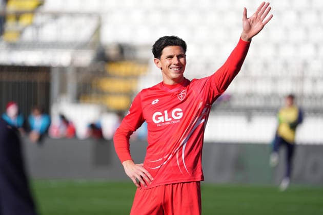 Matteo Pessina dell AC Monza durante la partita tra AC Monza e SS Juve Stabia del Campionato italiano di calcio Serie BKT 2025 2026 , Domenica 15 Febbraio 2026, - calcio ( Photo by Alessio Morgese LaPresse)  Copyright: xAlessioxMorgesex LaPressex