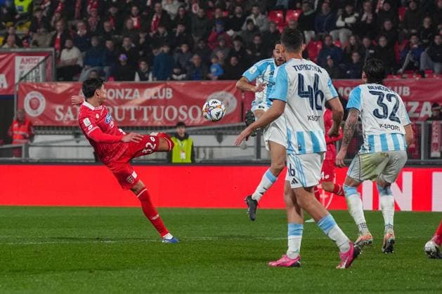 Matteo Pessina dell AC Monza durante la partita tra AC Monza e Virtus Entella del Campionato italiano di calcio Serie BKT 2025 2026, Venerdi 27 Febbraio 2026, - calcio ( Photo by Alessio Morgese LaPresse)  Copyright: xAlessioxMorgesex xLaPressex