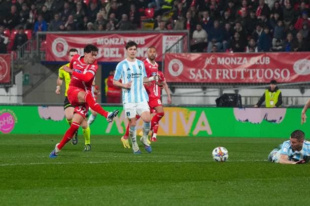 Matteo Pessina dell AC Monza durante la partita tra AC Monza e Virtus Entella del Campionato italiano di calcio Serie BKT 2025 2026, Venerdi 27 Febbraio 2026, - calcio ( Photo by Alessio Morgese LaPresse)  Copyright: xAlessioxMorgesex xLaPressex