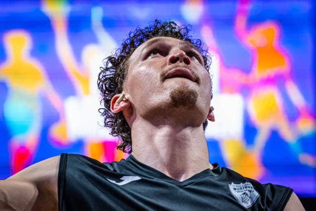 Basketball Berlin 08.03.2026 Saison 2025 2026 EasyCredit BBL 1. Bundesliga Männer, Herren Alba Berlin - Fitness First Würzburg Baskets Brae Ivey (Würzburg, No.11)