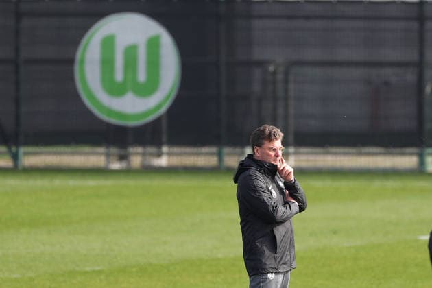 VfL Training Wolfsburg, 10.03.2026, Fußball, Herren, Saison 2025 2026, 1. BL, VfL Wolfsburg, Training. Cheftrainer Dieter Hecking (VfL Wolfsburg) Niedersachsen Deutschland