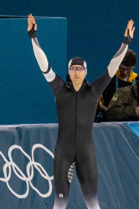 Finn SONNEKALB (GER). Eisschnelllauf, 1500 m der Maenner. Olympische Winterspiele 2026. 19.2.2026, in Mailand, Eisschnelllauf Stadion. Quelle Copyright Credit : Oryk HAIST