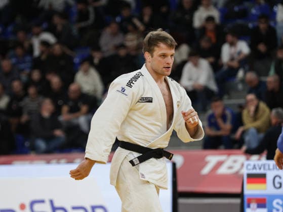 Timo Cavelius of Germany during the Tbilisi Grand Slam 2026, held at the New Sports Palace on March 21, 2026 in Tbilisi, Georgia. Tbilisi Tbilisi Arena, 15áƒ, Universiteti Street, Vazha-Pshavela Blocks, Vake District, Tbilisi, 0186, Georgia Georgia Copyright: xArturxStabulnieksx 1516219