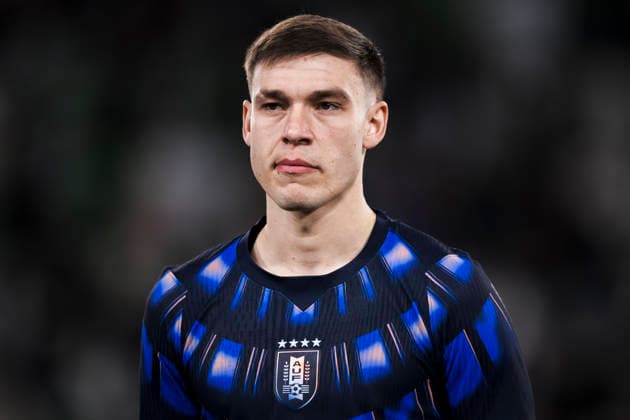 Algeria v Uruguay - Friendly Manuel Ugarte of Uruguay looks on prior to the friendly football match between Algeria and Uruguay. Turin Italy Copyright: xNicolòxCampox