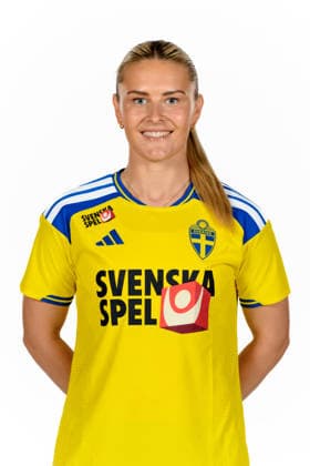 260409 Amanda Nilden of the Swedish women s national football team poses for a portrait on April 9, 2026 in Gothenburg. Photo: Carl Sandin BILDBYRAN kod CS CS0925 fotboll football soccer fotball porträtt portraits sverige sweden dam bbeng Copyright: CARLxSANDIN BB260409CS007