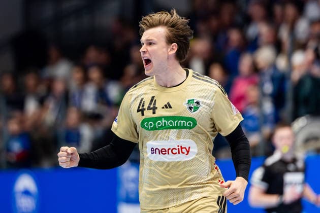 10.04.2026, GER, Handball, Maenner, Saison 25 26, Daikin 1.Bl, 28.Spieltag, ThSV Eisenach - TSV Hannover-Burgdorf Thomas Alfred Solstad (TSV Hannover-Burgdorf) 99817 Eisenach Werner-Assmann-Halle Am Sportp Thueringen Deutschland