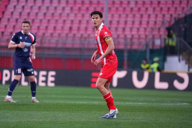 Matteo Pessina dell AC Monza durante la partita tra Monza e Bari del Campionato italiano di calcio Serie BKT 2025 2026, Sabato 11 Aprile 2026, - calcio ( Photo by Alessio Morgese LaPresse )  Copyright: xAlessioxMorgesex xLaPressex