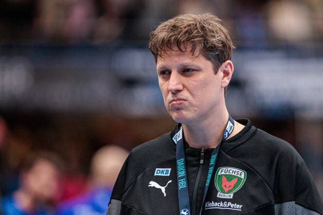 Nicolej Krickau (Fuechse Berlin, Trainer) GER, TBV Lemgo Lippe vs. Fuechse Berlin, Handball, 1. Bundesliga, 28. Spieltag, Spielzeit 2025 2026, 12.04.2026 GER, TBV Lemgo Lippe vs. Fuechse Berlin, Handball, 1. Bundesliga, 28. Spieltag, Spielzeit 2025 2026, 12.04.2026 Lemgo Copyright: xEibner-Pressefoto JanxRollingerx EP_JSK