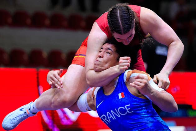 Senior Wrestling European Championships 2026 76kg WW - Kendra Augustine Jocelyne Dacher (FRA) df. Jennifer Roesler (GER)
