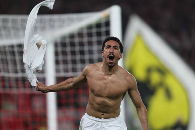 GER, Stuttgart, VfB Stuttgart vs SC Freiburg, DFB-Pokal, Fussball, DFB, Spielzeit 2025 2026, MHP-Arena, Halbfinale im Bild: Tiago Tomas (VfB Stuttgart 8), 2:1, Tor, Jubel und Freude, Emotionen DFB DFL REGULATIONS PROHIBIT ANY USE OF PHOTOGRAPHS AS IMAGE SEQUENCES AND OR QUASI-VIDEO, 22.04.2026 Copyright: HMBxMedia HendrikxHamelau