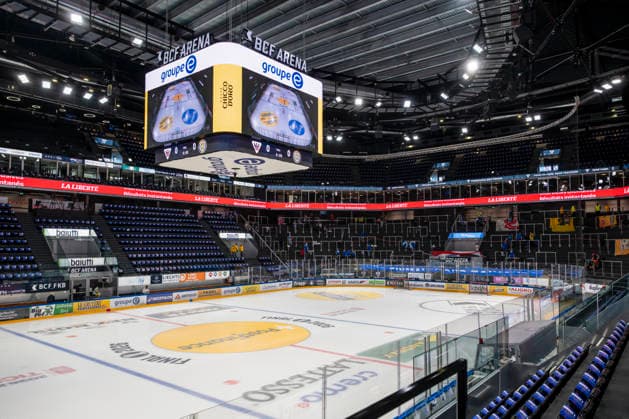 BCF Arena des HCFG, HC Fribourg Gotteron - HC Davos, National League, Playoff Final, Eishockey, 24.04.2026