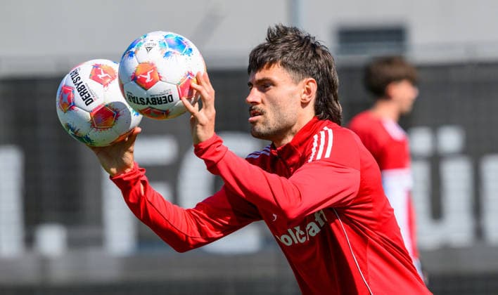 29.04.2026 - Fussball - 2. Fussball - Bundesliga - Saison 2025 2026 - 1. FC Nürnberg Nuernberg FCN ( Club ) - Training - Sportfoto Zink - xwoxzix - Tom Baack (5, 1. FC Nürnberg FCN )