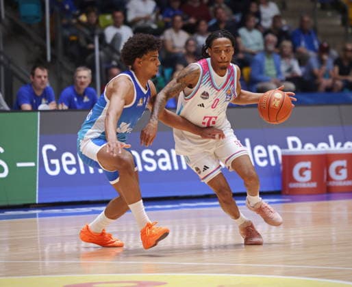 Jalen Finch Telekom Baskets Bonn vs. Frankfurt Skyxliners 32. Speiltag - Saison 2025 26