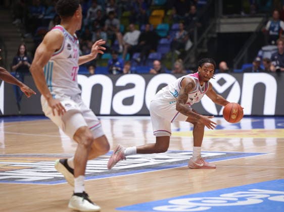 Jalen Finch Telekom Baskets Bonn vs. Frankfurt Skyxliners 32. Speiltag - Saison 2025 26