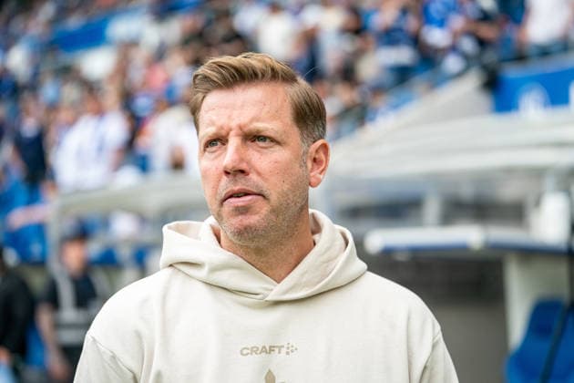 03.05.2026, xdaymx, Fussball 2.Bundesliga, Karlsruher SC - SV Darmstadt 98 Trainer Florian Kohfeldt vor dem Spiel in Karlsruhe (DFL DFB REGULATIONS PROHIBIT ANY USE OF PHOTOGRAPHS as IMAGE SEQUENCES and or QUASI-VIDEO) Karlsruhe