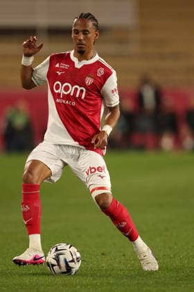 AS Monaco FC v Olympique de Marseille - Ligue 1 McDonald s Thilo Kehrer of AS Monaco on the ball during the Ligue 1 McDonald s match between AS Monaco FC and Olympique de Marseille at Stade Louis II on April 5, 2026 in Monaco, Monaco. WARNING! This Photograph May Only Be Used For Newspaper And Or Magazine Editorial Purposes. May Not Be Used For Publications Involving 1 player, 1 Club Or 1 Competition Without Written Authorisation From Football DataCo Ltd. For Any Queries, Please Contact Football DataCo Ltd on +44 (0) 207 864 9121 Monaco Stade Louis II Monaco Monaco Copyright: xAllstarxPicturexLibraryxLtdx