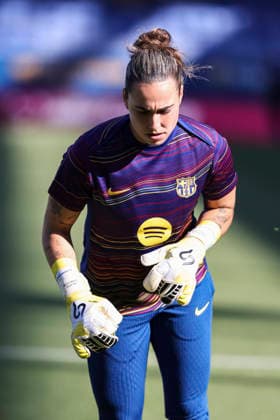 May 6, 2026, Sant Joan Despi, Barcelona, Spain: Catalina Thomas Coll Lluch of FC Barcelona, Barca warms up during the Spanish Women league, Liga F, football match played between FC Barcelona and Levante UD at Johan Cruyff Stadium on May 06, 2026 in Sant Joan Despi, Barcelona. FC Barcelona V Levante UD - Liga F  - ZUMAa181 20260506_zaa_a181_002 Copyright: xJavierxBorregox