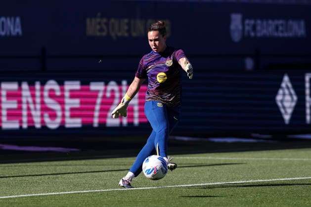 May 6, 2026, Sant Joan Despi, Barcelona, Spain: Catalina Thomas Coll Lluch of FC Barcelona, Barca warms up during the Spanish Women league, Liga F, football match played between FC Barcelona and Levante UD at Johan Cruyff Stadium on May 06, 2026 in Sant Joan Despi, Barcelona. Sant Joan Despi Spain - ZUMAa181 20260506_zaa_a181_009 Copyright: xJavierxBorregox