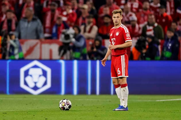 MUNICH, GERMANY - MAY 6: Joshua Kimmich (FC Bayern Muenchen, 6) during the UEFA Champions League Semi-Final between FC Bayern Muenchen vs Paris Saint-Germain at Allianz Arena at Semi-Finals 2nd leg of the UEFA Champions League on May 6, 2026 in Munich, Germany. Bavaria Germany Copyright: xSteffiexWunderlx