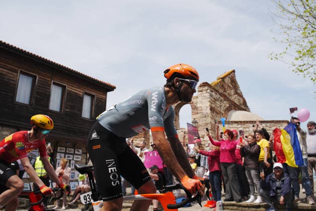 Italy™s Filippo Ganna of Netcompany Ineos during Stage 1 of the Giro d™Italia, from Nessebar to Burgas, Bulgaria, Friday, May 8, 2026.  Copyright: xMarcoxAlpozzi LaPressex