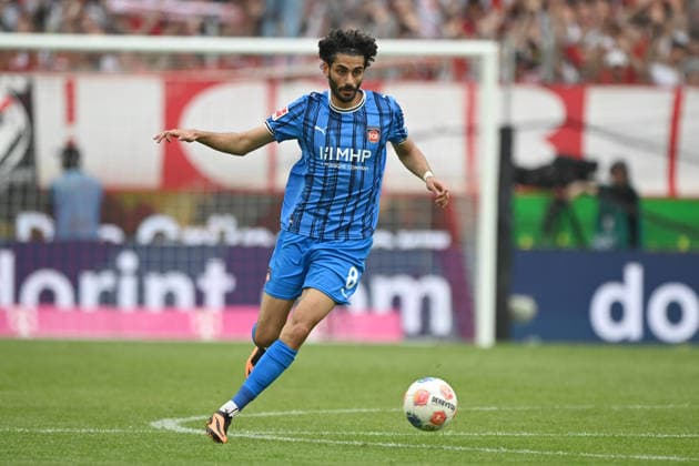 Eren Sami DINKCI (HDH) Aktion, Einzelaktion Fussball 1. Bundesliga, 33. Spieltag, matchday33, 1. FC Koeln (K) - 1. FC Heidenheim 1-3 am 10.05.2026 in Koeln Deutschland. DFL regulations prohibit any use of photographs as image sequences and or quasi-video Â
