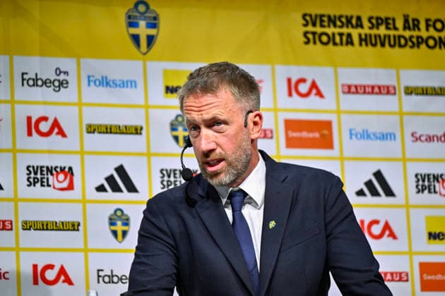 STOCKHOLM, SWEDEN 20260512 national team, Nationalteam captain Graham Potter presents Sweden s squad for the World Cup at a press conference, PK, Pressekonferenz at Posthuset on Tuesday. STOCKHOLM SWEDEN x10430x