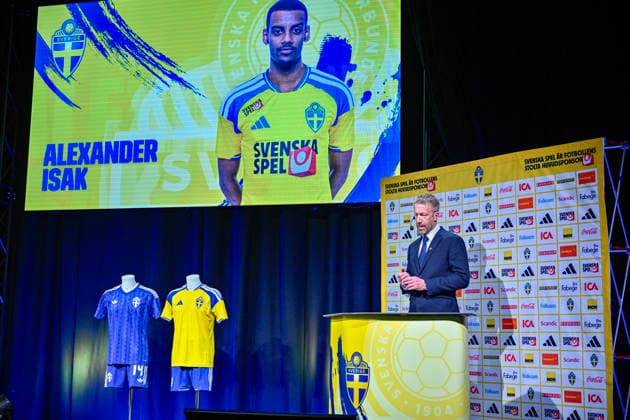 STOCKHOLM, SWEDEN 20260512 national team, Nationalteam captain Graham Potter presents Sweden s squad for the World Cup at a press conference, PK, Pressekonferenz at Posthuset on Tuesday. STOCKHOLM SWEDEN x10430x