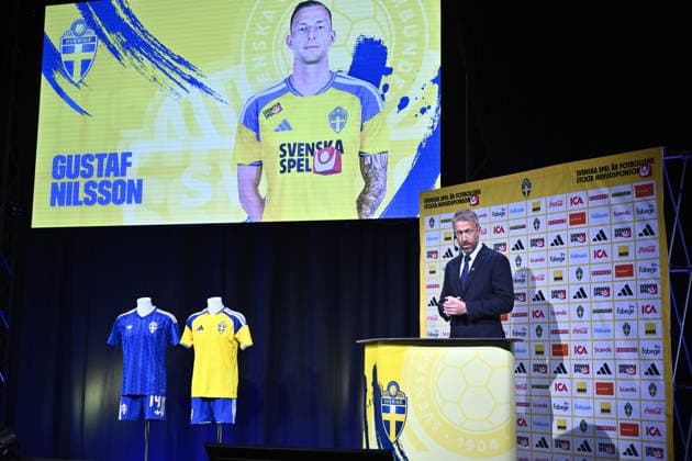 STOCKHOLM, SWEDEN 20260512 national team, Nationalteam captain Graham Potter presents Sweden s squad for the World Cup at a press conference, PK, Pressekonferenz at Posthuset on Tuesday. STOCKHOLM SWEDEN x10430x