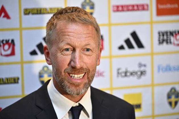 STOCKHOLM, SWEDEN 20260512 national team, Nationalteam captain Graham Potter presents Sweden s squad for the World Cup at a press conference, PK, Pressekonferenz at Posthuset on Tuesday. STOCKHOLM SWEDEN x10430x