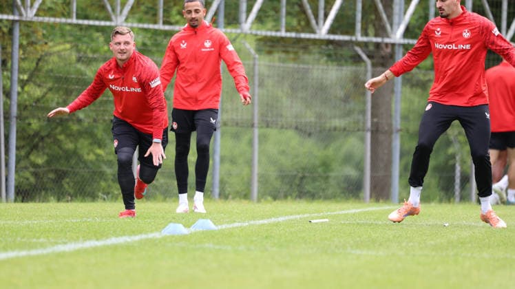 12.05.2026, xrekx, Fussball 2. Bundesliga, 1.FC Kaiserslautern - Training v.l. Marlon Ritter (1.FC Kaiserslautern) (DFL DFB REGULATIONS PROHIBIT ANY USE OF PHOTOGRAPHS as IMAGE SEQUENCES and or QUASI-VIDEO) Kaiserslautern