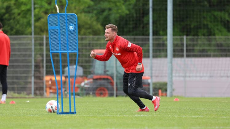 12.05.2026, xrekx, Fussball 2. Bundesliga, 1.FC Kaiserslautern - Training v.l. Marlon Ritter (1.FC Kaiserslautern) (DFL DFB REGULATIONS PROHIBIT ANY USE OF PHOTOGRAPHS as IMAGE SEQUENCES and or QUASI-VIDEO) Kaiserslautern