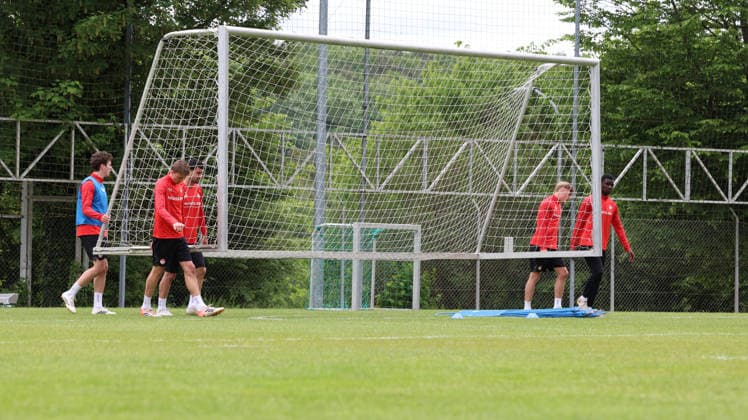 12.05.2026, xrekx, Fussball 2. Bundesliga, 1.FC Kaiserslautern - Training v.l. (DFL DFB REGULATIONS PROHIBIT ANY USE OF PHOTOGRAPHS as IMAGE SEQUENCES and or QUASI-VIDEO) Kaiserslautern